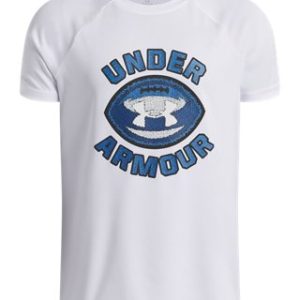 UA Tech™ Chenille Football Boys' Short Sleeve