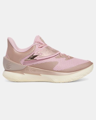 Curry Fox 1 'Reign Rose' Grade School Basketball Shoes