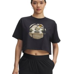 UA Outdoor Graphic Women's Crop Short Sleeve