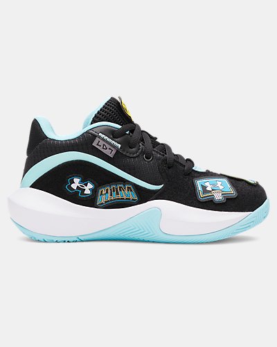 UA Lockdown 7 VC Pre-School Basketball Shoes