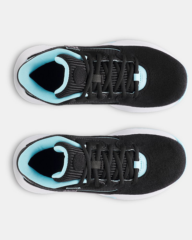 UA Lockdown 7 VC Grade School Basketball Shoes - Image 5