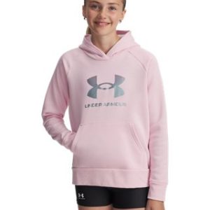 UA Rival Fleece Shimmer Girls' Hoodie