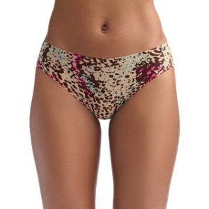 UA Pure Stretch Printed Women's 3-Pack No Show Bikini