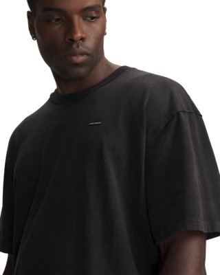 UA Heavyweight Wash Men's Oversized Short Sleeve - Image 4