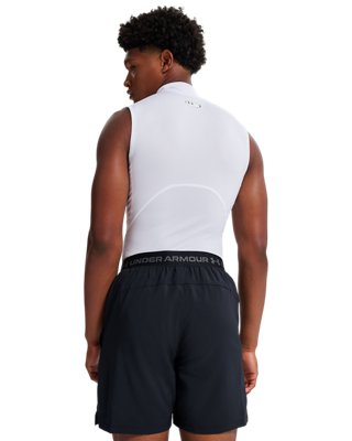 UA x P-Star Performance HeatGear® 2.0 Men's Sleeveless Mock - Image 2