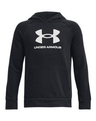 UA Rival Fleece Big Logo Boys' Hoodie