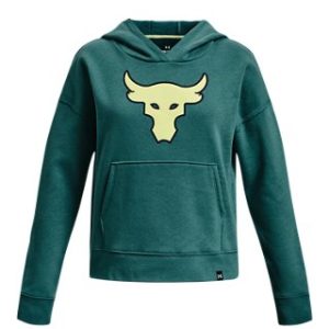 Project Rock Heavyweight Terry Brahma Bull Girls' Hoodie