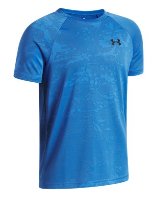 UA Tech™ Jacquard 2.0 Boys' Short Sleeve - Image 4