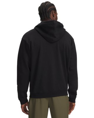 UA Rival Fleece Branded Men's Hoodie - Image 2