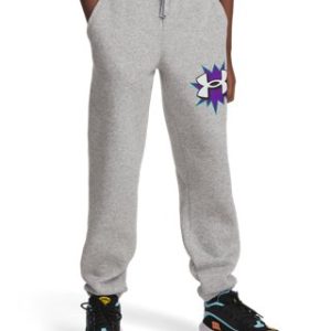 UA Rival Fleece Graphics Boys' Joggers