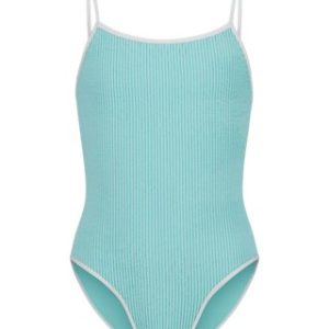 UA Textured Little Girls' 1-Piece Swimsuit