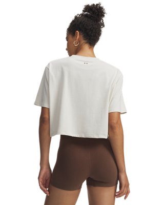 UA Script Heart Women's Crop Short Sleeve - Image 2
