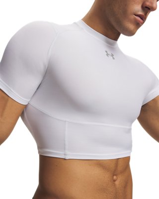 HeatGear® NEOLAST™ Men's Compression Crop Short Sleeve - Image 4