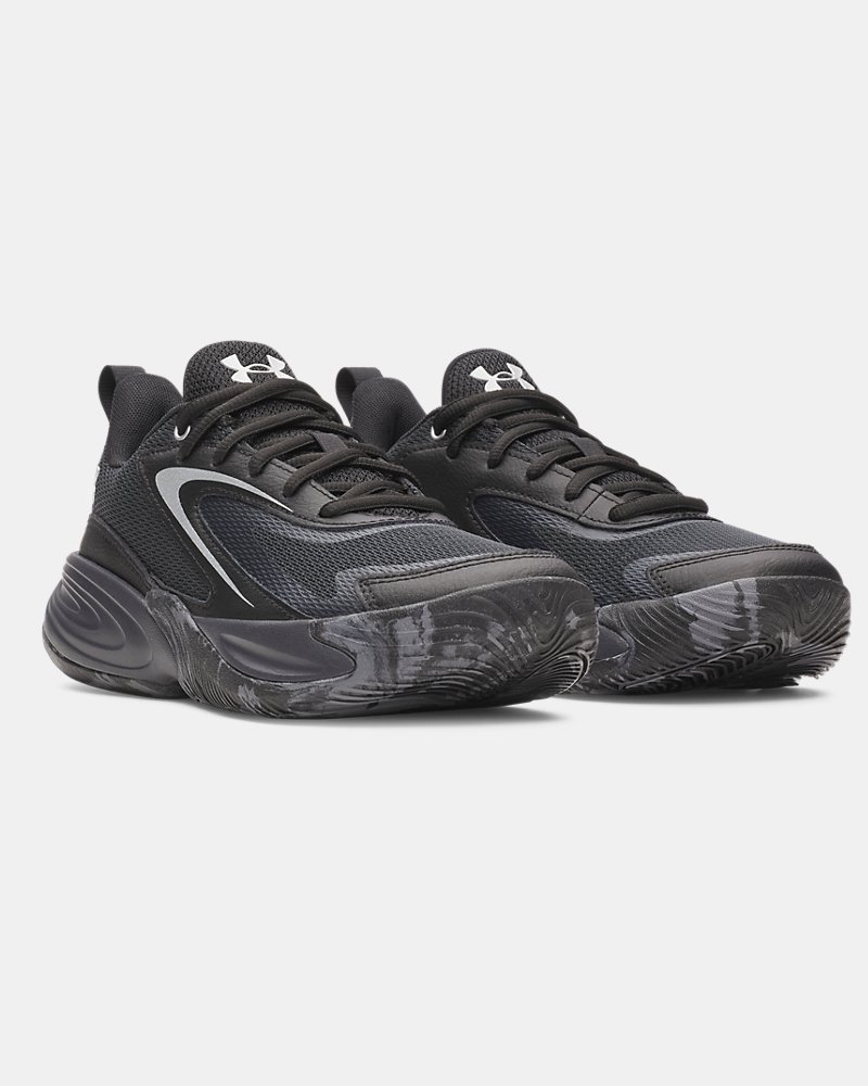 UA Lockdown 8 Grade School Basketball Shoes - Image 5