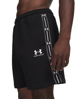 UA Icon Fleece Taped Men's Shorts - Image 5