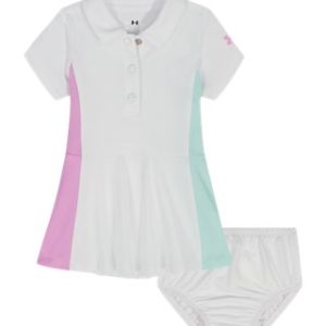 UA Colorblock Newborn Girls' Polo Dress