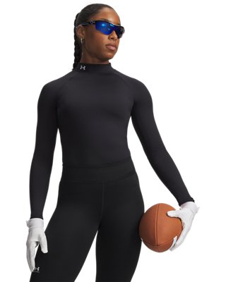 ColdGear® Women's Mock Neck Long Sleeve
