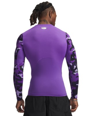 HeatGear® Compression Colorblock Men's Long Sleeve - Image 2