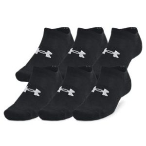 UA Training Cotton Unisex 6-Pack No Show Socks
