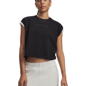 UA Icon Wordmark Cut Off Women's Short Sleeve