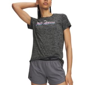 UA Tech™ Twist Script Graphic Women's Short Sleeve