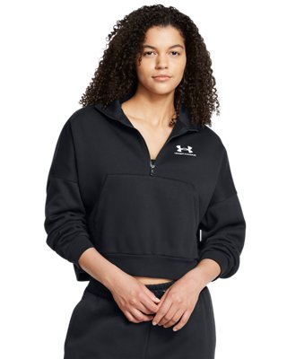 UA Icon Fleece Women's Oversized ½ Zip