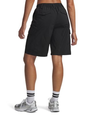 UA Unstoppable Utility Women's Cargo Shorts - Image 2