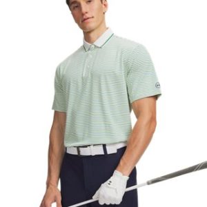 UA ArmourDry Rib Stripe Men's Polo