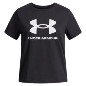 UA Big Logo Girls' Short Sleeve