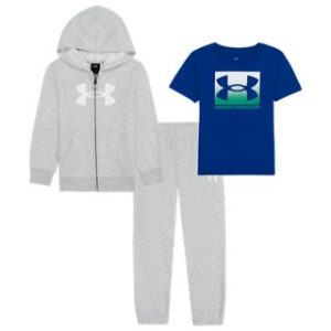 UA 3-Piece Infant Boys' Full-Zip Hoodie Set