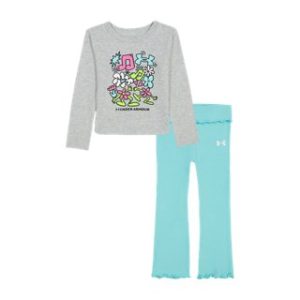 UA Dance Little Girls' Yoga Pants Set