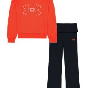 UA Rival Fleece Logo Little Girls' Set