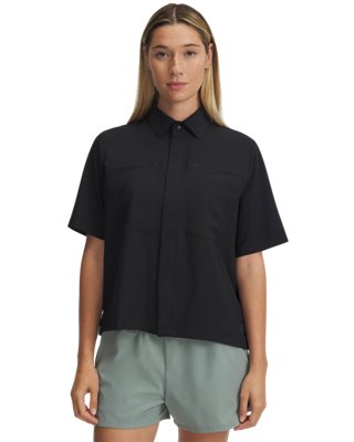 UA Fish Pro Hybrid Woven Women's Short Sleeve