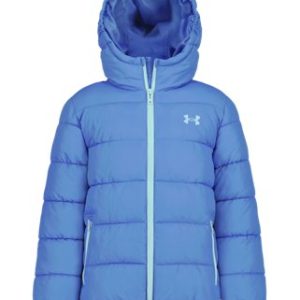 UA Prime Girls' Hooded Puffer Jacket
