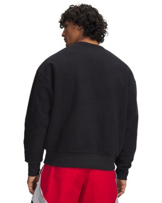 UA Icon Rev Terry Men's Crew - Image 2